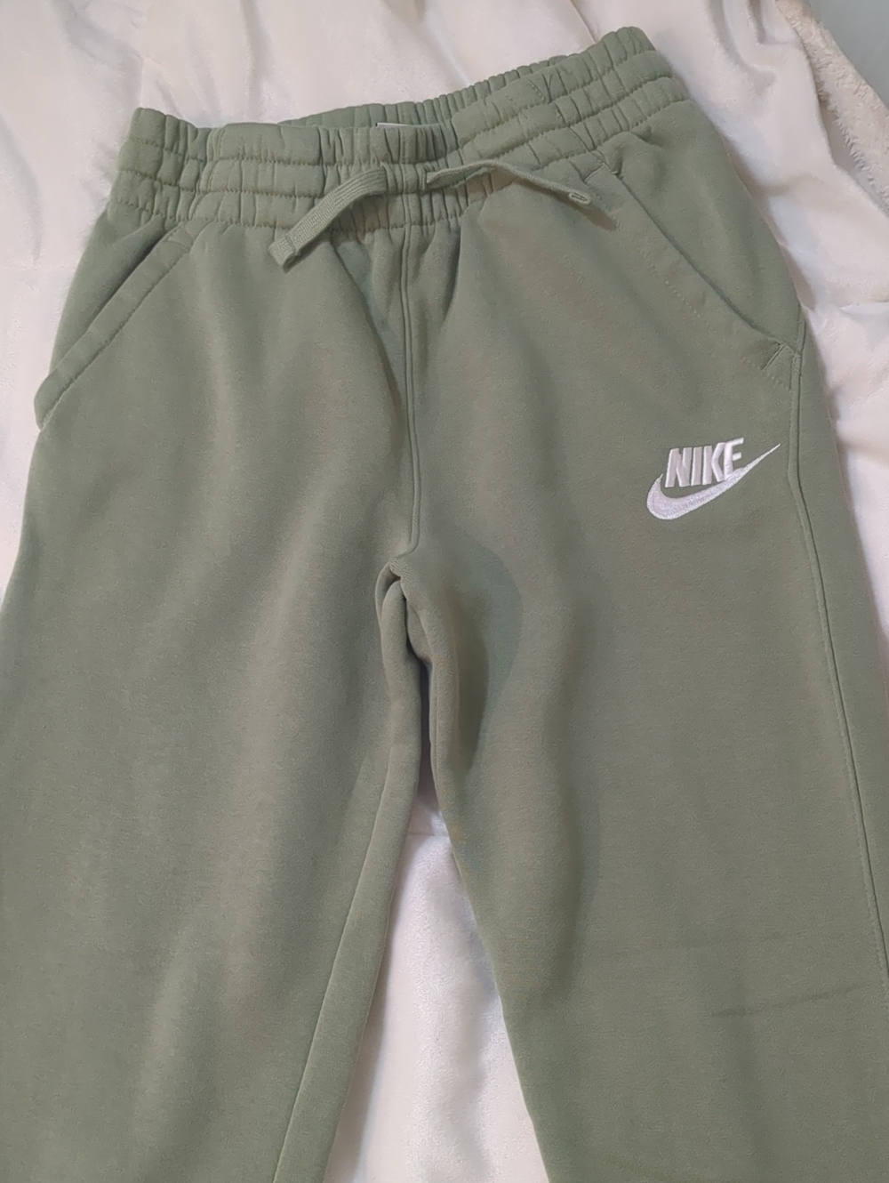 Nike Kids Sage Green Jogger Pants